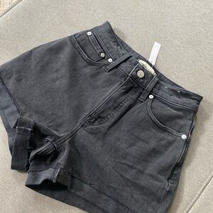 NWT Madewell Curvy High Rise Denim Shorts